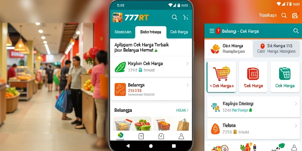 Tampilan antarmuka aplikasi 777RT yang menarik dan informatif.