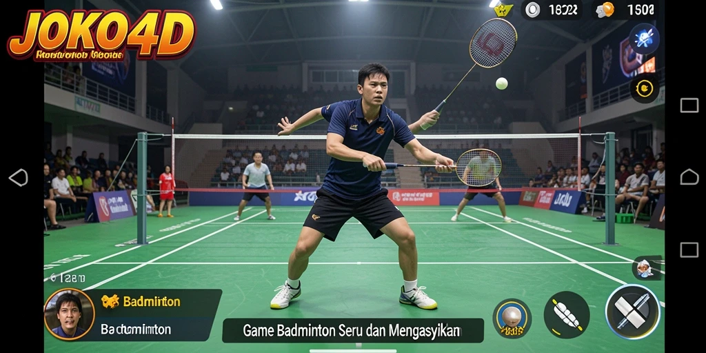 Antarmuka permainan JOKO4D yang intuitif dan mengesankan.
